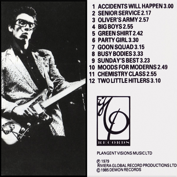 Elvis Costello And The Attractions  Armed Forces : Front + Inlay